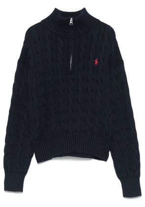 Polo Ralph Lauren cable-knit cotton sweater - Blue