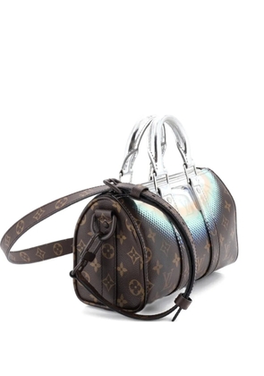 Louis Vuitton Pre-Owned Keepall Bandouliere Bag Limited Edition Metallic Nebula Monogram Canvas 25 satchel - Multicolour