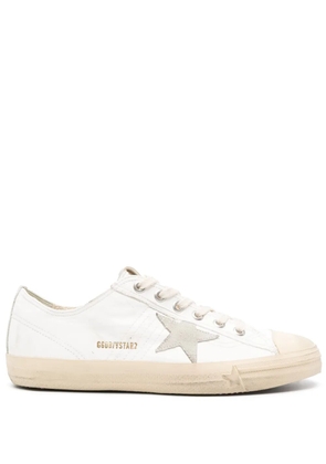 Golden Goose V-star lace-up sneakers - White