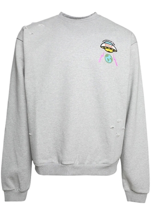 MEMBERS OF THE RAGE logo-print sweatshirt - Grey