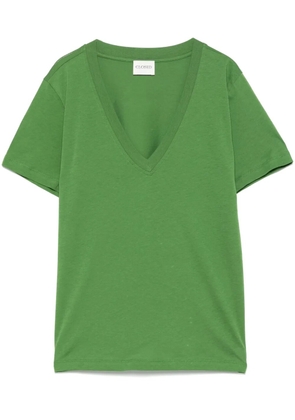 Closed cotton T-shirt - Green