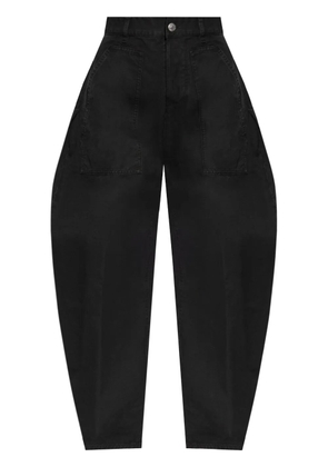 DSQUARED2 high-waisted boyfriend trousers - Black
