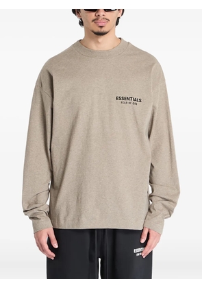 FEAR OF GOD ESSENTIALS crew-neck long-sleeve T-shirt - Grey