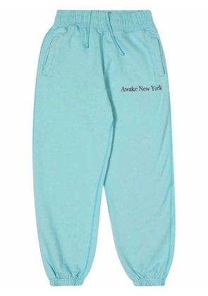 Awake NY classic logo track pants - Blue