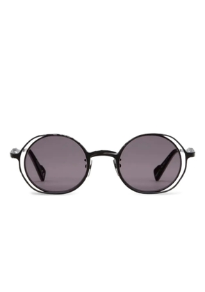 Kuboraum Mask H10 round-frame sunglasses - Black