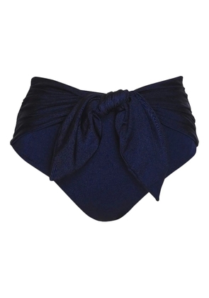 Johanna Ortiz bow-detail bikini bottom - Blue