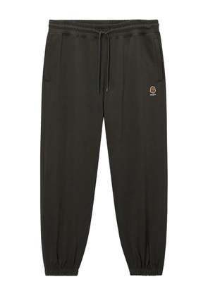 FINGERCROXX elasticated-cuffs track pants - Black