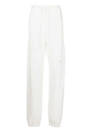 Advisory Board Crystals drawstring track pants - White