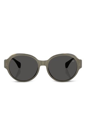 Moncler Eyewear round-frame sunglasses - Green