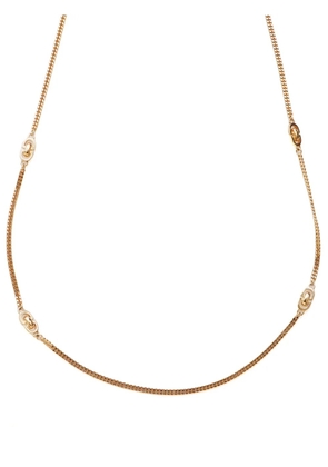 Christian Dior Pre-Owned 2000s curb chain necklace - Gold