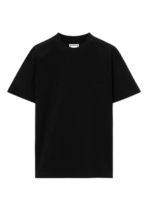 Wooyoungmi logo-embroidered T-shirt - Black