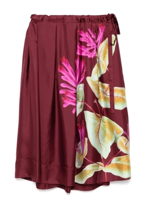 Pierre-Louis Mascia Aloe skirt - Purple