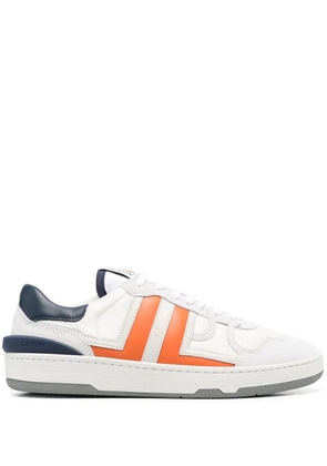 Lanvin panelled low-top sneakers - White