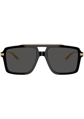 Dolce & Gabbana Eyewear pilot-frame sunglasses - Black