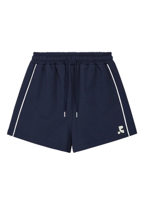 Rest&Recreation logo-print track shorts - Blue