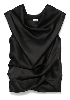 KHAITE Luola top - Black