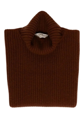 DAVANTINO roll-neck top - Brown
