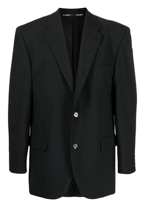Palmer pinstripe single-breasted blazer - Black