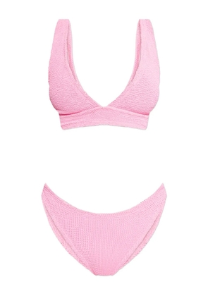 Hunza G Carla crinkle bikini - Pink