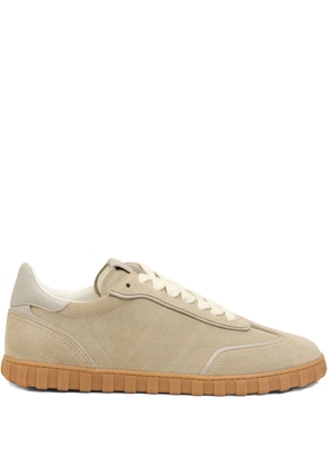 AMI Paris Step leather low-top sneakers - Neutrals