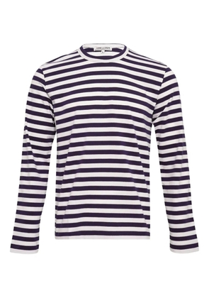Comme Des Garçons striped long-sleeve T-shirt - Blue