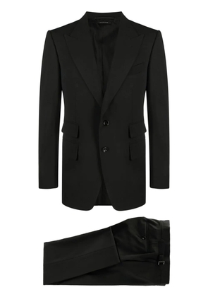 TOM FORD Shelton bi-stretch single-breasted suit - Black