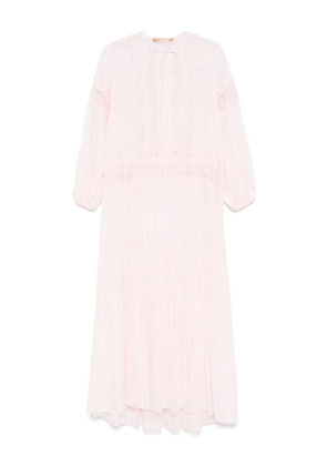 Ermanno Scervino embroidered maxi dress - Pink