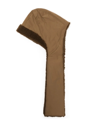 Yves Salomon ear-flap cap - Brown