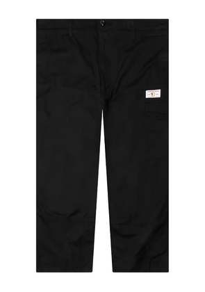 Human Made logo-patch cargo trousers - Black
