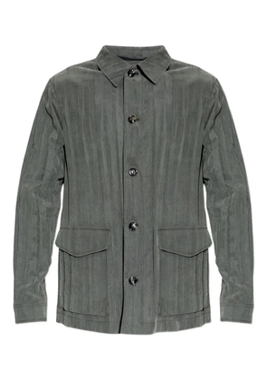 Giorgio Armani buttoned pocket jacket - Grey