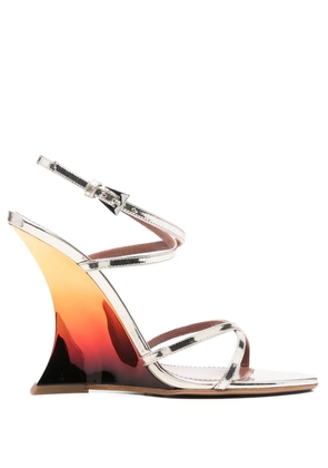 Paris Texas 105mm Nina sandals - Gold