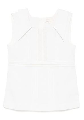 SHUSHU/TONG square-neck top - White