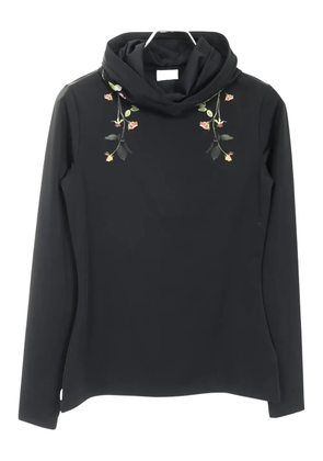 Burberry Pre-Owned 2020s floral hoodie - Black