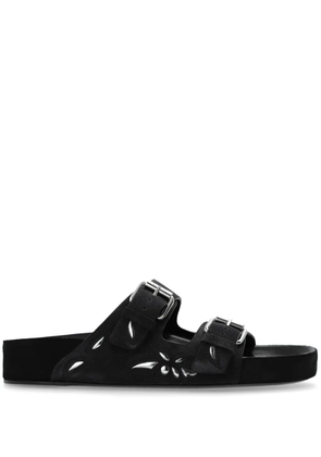 ISABEL MARANT Lennyo suede sandals - Black