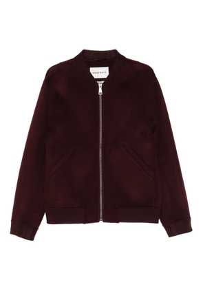 AMARANTO zip-up bomber jacket - Red