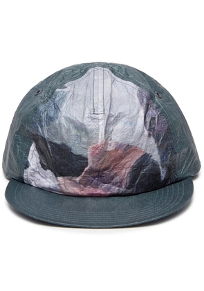 Undercover x Kijima Takayuki abstract-print cap - Grey