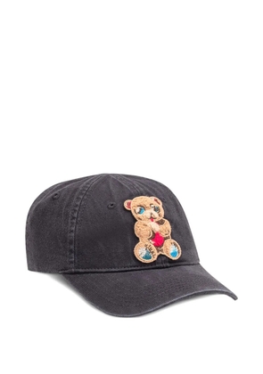 BARROW teddy-bear embroidered cap - Black