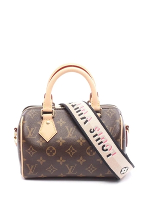 Louis Vuitton Pre-Owned 20 Speedy Bandouliere monogram-pattern handbag - Brown