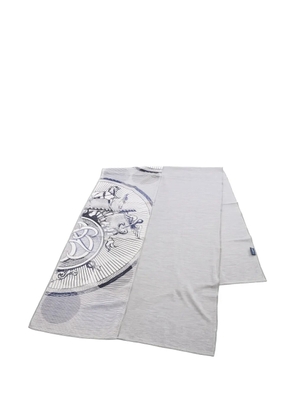Hermès Pre-Owned 2010s Ex-Libris scarf - Grey