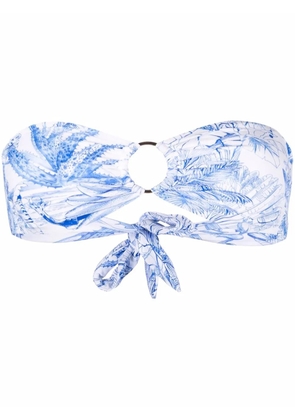 Melissa Odabash Ancona bandeau bikini top - Blue