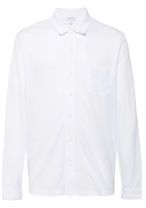 Sunspel Riviera cotton shirt - White