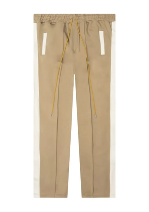 RHUDE side-stripe elastic-waist track pants - Neutrals