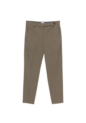 Brunello Cucinelli button tailored trousers - Green