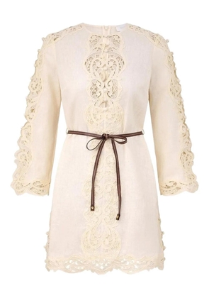ZIMMERMANN belted tunic - Neutrals