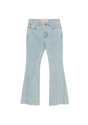Valentino Garavani flared denim jeans - Blue