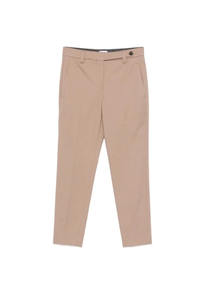Brunello Cucinelli button tailored trousers - Neutrals