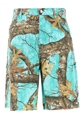 Awake NY printed shorts - Blue