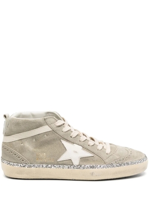 Golden Goose mid baskets star sneakers - Grey