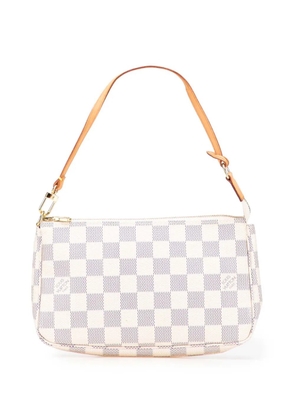 Louis Vuitton Pre-Owned 2007 Damier Azur Pochette Accessoires shoulder bag - White