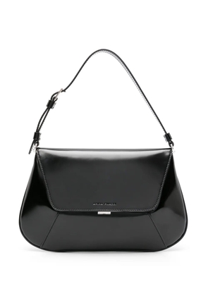 Amina Muaddi Ami patent leather shoulder bag - Black